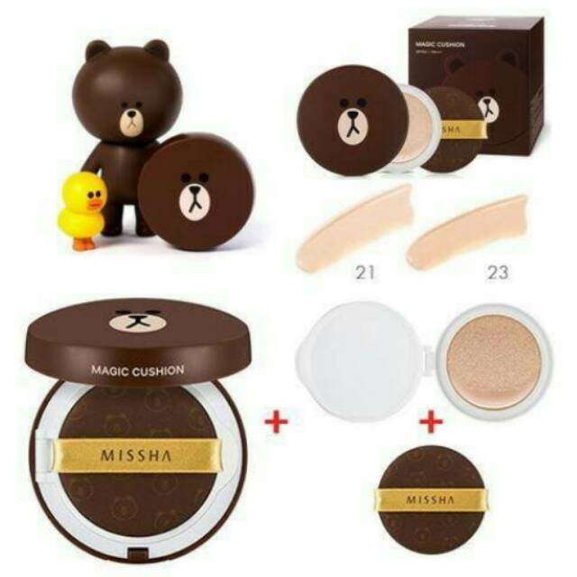 MISSHA LINE FRIEND M MAGIC CUSHION - MOISTURE SPF 50
