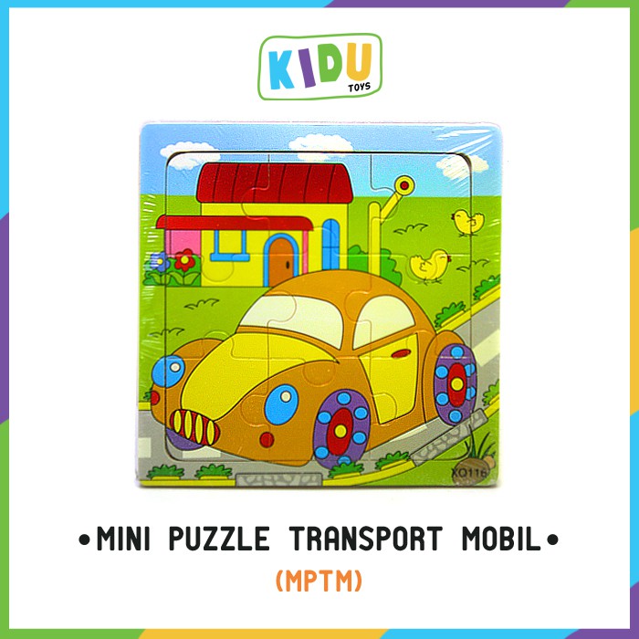 Mainan Anak Mini Puzzle Transport Kidu Toys