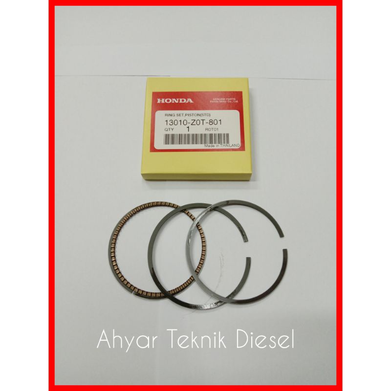 Piston Ring Set / Ring Seher STD GX 160 Original