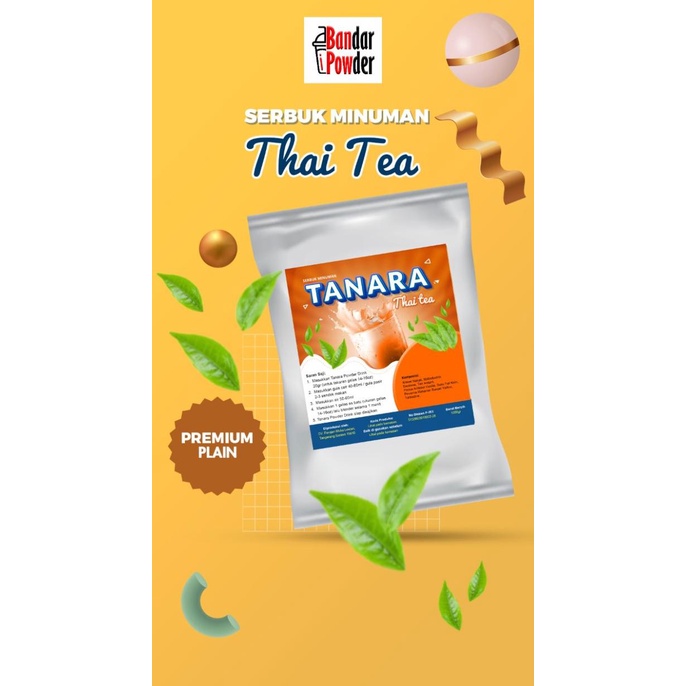 

[ COD ] Bubuk Thai Tea Teh Thailand 1kg - Minuman Aneka Rasa - Bandar Powder OBRAL Kode 964