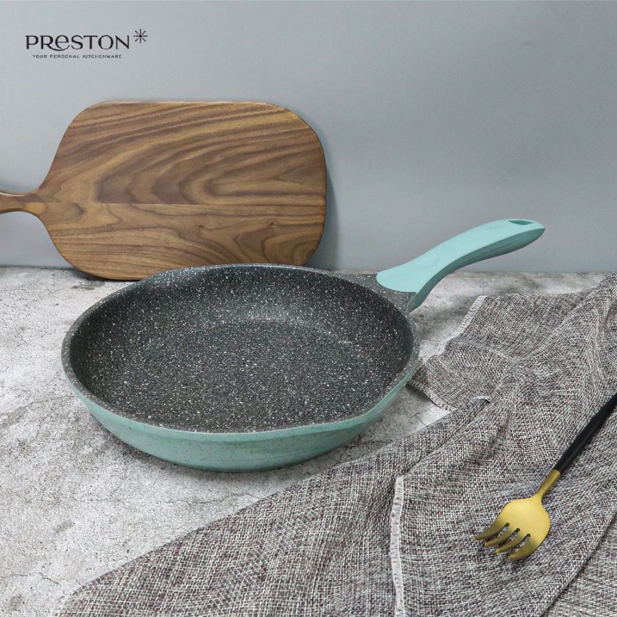 PRESTON COOKWARE - Ocean Island Granite Frypan 24cm Penggorengan Anti Lengket / Frypan Gift / Frypan Kekinian