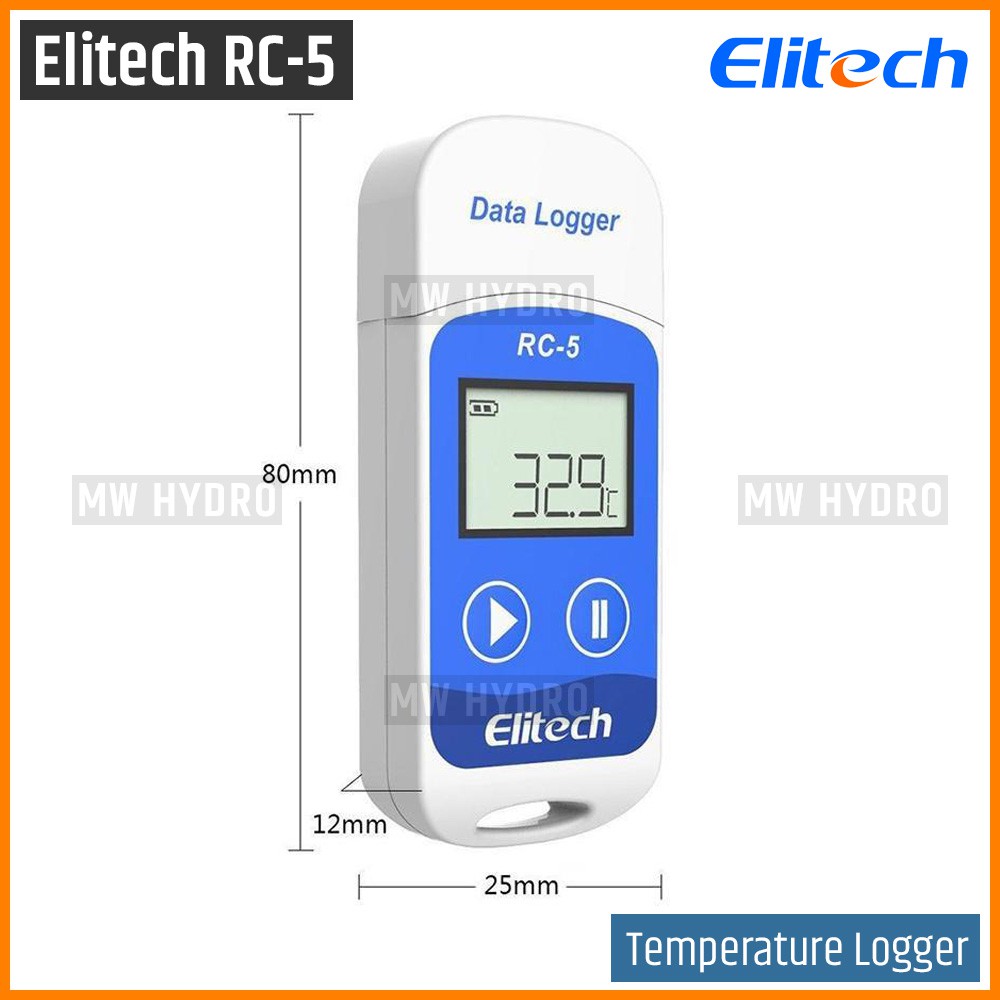 Elitech RC-5 / RC5 - USB Temperature Data Logger