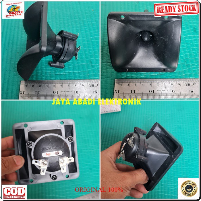 G540 ORIGINAL SPEKER speaker piezo tweeter super treble twiter VOKAL VOCAL spk mini mobil car audio sound musik suround magnet surround tambahan piezoo pasif suara coil booster AIRROW Spk G540  HARGA ADALAH SATUAN  Bisa DIPAKAI SEGALA JENIS AUDIO ATAU JG