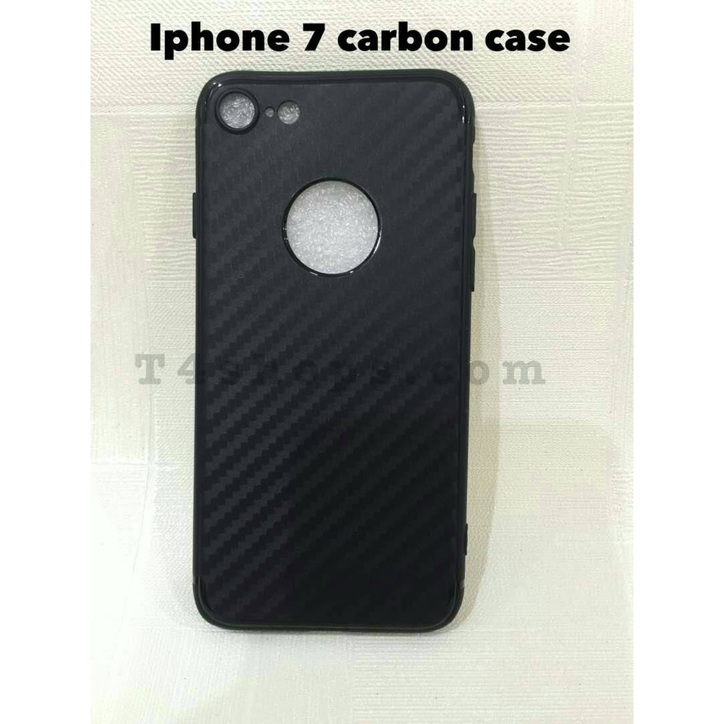 iphone 7 carbon soft case full cover casing