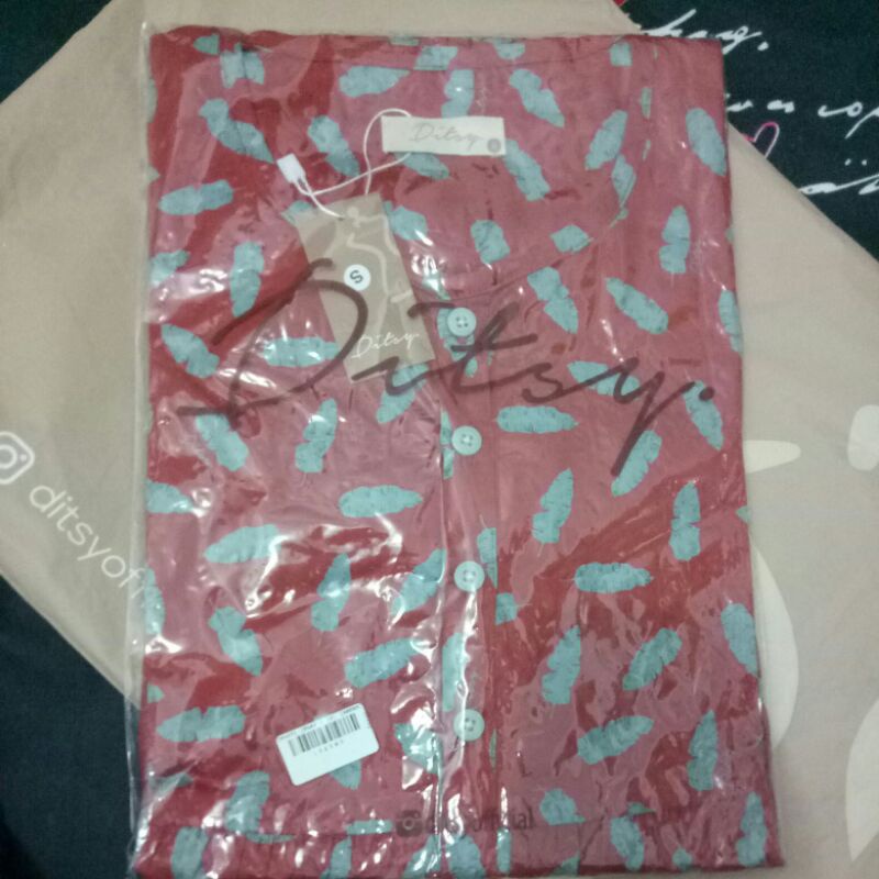 Ditsy Blad Amber Nightgown size S