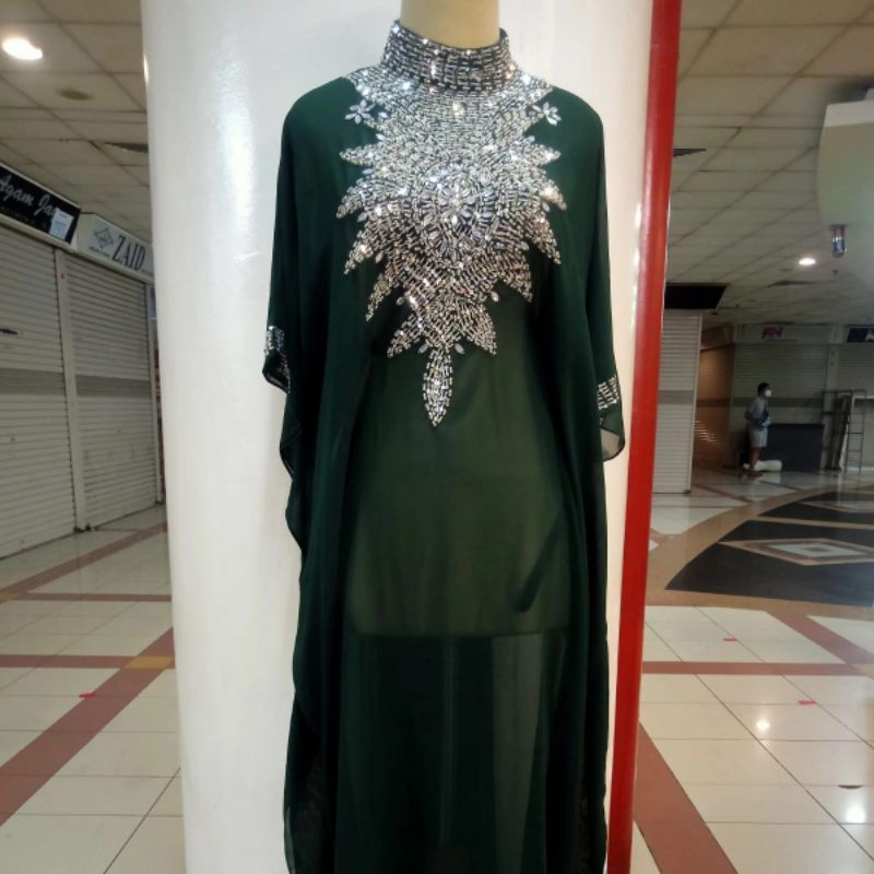 Kaftan Velvet Andine Army