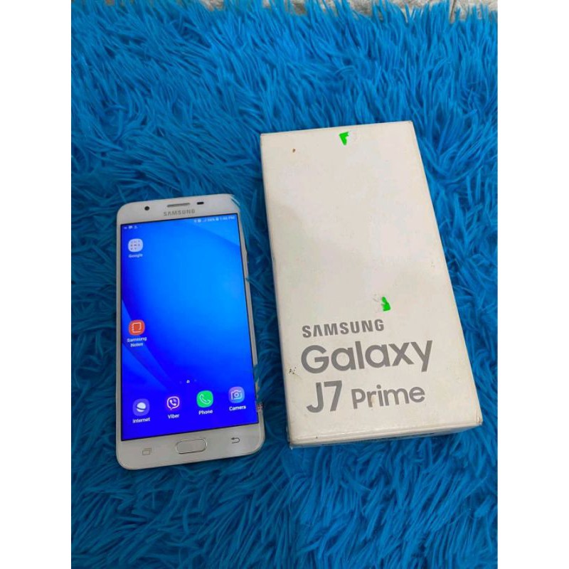 Samsung j7 prime ram 3/32 gb fullseat segel no minus
