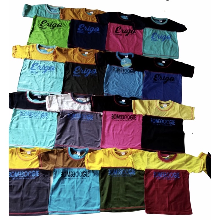 kaos anak combed