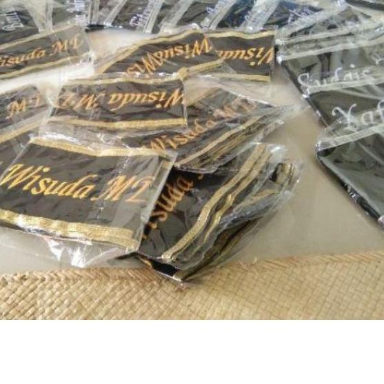 ✥ Selempang Wisuda Bludru Pita (1 hari jadi) ❂