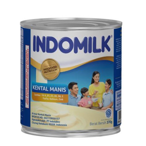 

Susu Kental Manis Indomilk Putih 375 gr Kaleng