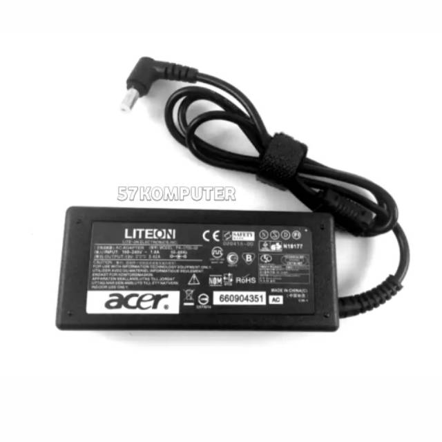 Charger Adaptor Laptop Untuk Acer Aspire E15 A315 V3 A515 F15 V3 R3 E1 E3 ES1 A114 ES1-512 ES1-432 ES1-531 ES1-533 V5 V7 E5-573 E1-532 E1-731 F5 19V 3.42A ChromeBook C720 C720P R11 R13 CB3 CB5 C730E C731 C738T C740 Acer Aspire One Cloudbook A01-131 A01-43