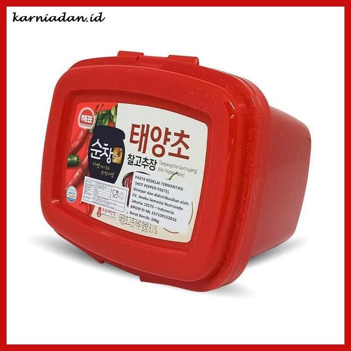

Aneka-Sambal- Sajo Gochujang- Hot Pepper Paste / Sambal Pasta Korea 500Gr -Pedeeeeeezzzzzzz.