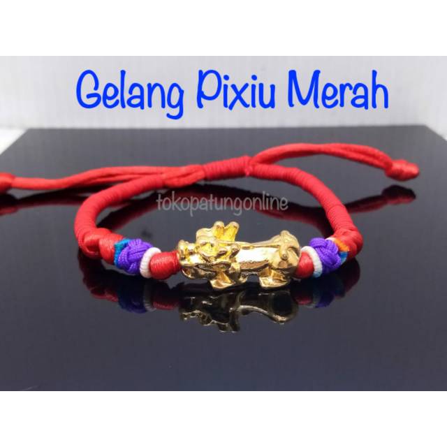 Gelang Pixiu 5 Unsur Warna