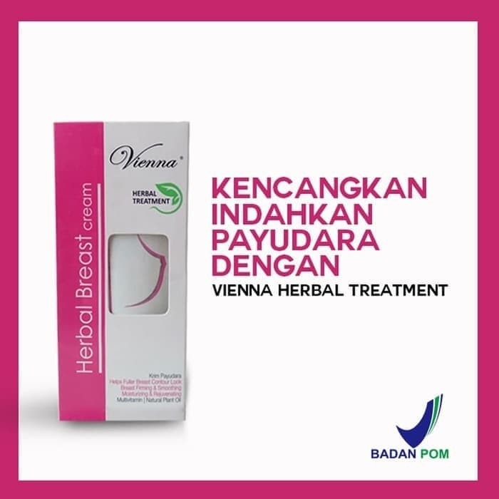 VIENNA Herbal Breast Cream Krim Pengencang Pembesar Payudara