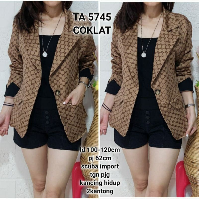 BLAZER GC EXIE SCUBA FASHION TERBARU