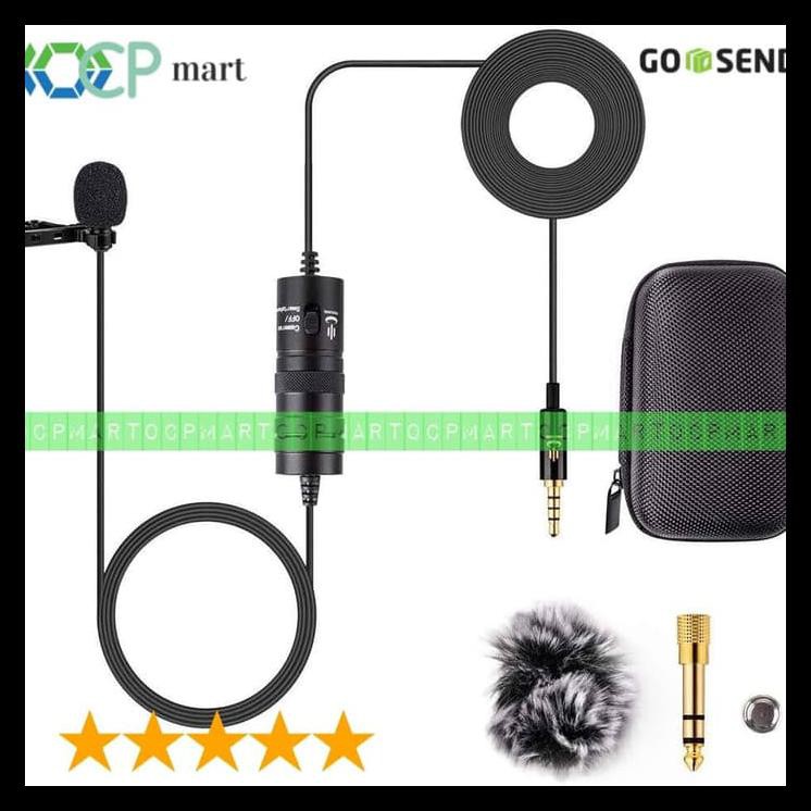 Hot Sale Microphone Uhero Yc-Vm10 Lavalier Clip On Mic Smartphone Dslr Boya M1