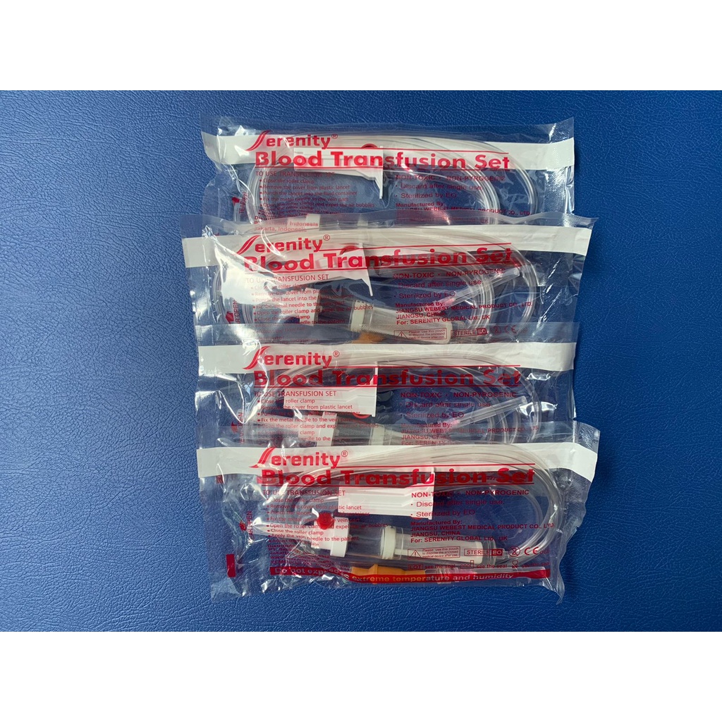 Serenity Blood Tranfusion Set / Blood Set