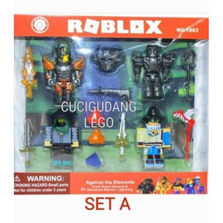 Roblox Figure Set D Robot Balok Mix Match Frozen Karakter Game Hobi Toys Gift Hadiah Koleksi Mainan Shopee Indonesia - jual roblox skating rink collection figures kota medan