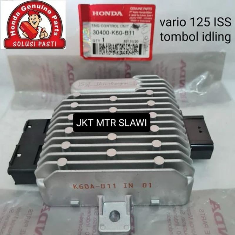 30400-K60-B11 ecu vario 125 led iss idling stop 2015-2017 ori honda ahm aslihonda