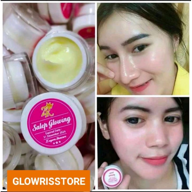 COD Salep Pemutih / Salep Glowing Ampuh Putihkan Wajah 10x Lebih Cepat Cream Glowing Malam