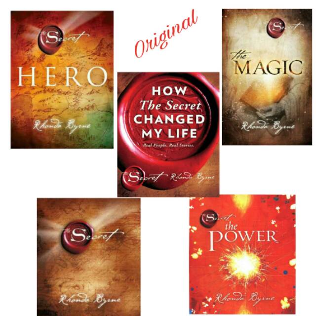 Jual Paket 5 Buku The Secret , Magic , Power , Hero , How The Secret ...