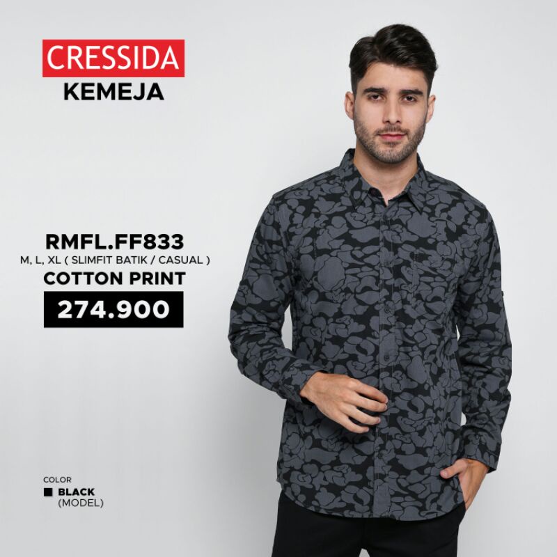 KEMEJA BATIK PRIA CRESSIDA