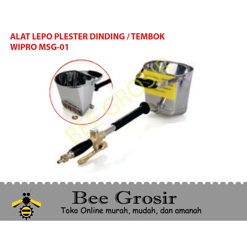 Alat Semprot Semen Lepo Plester Dinding Tembok Wipro MSG01