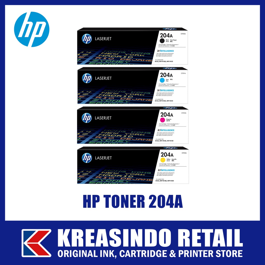HP 204A Toner / Tinta Original
