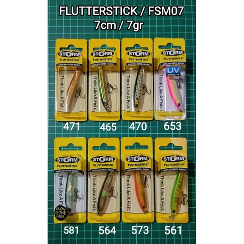 flutter stick storm 7cm 7gr