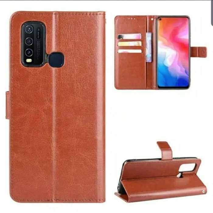 SAMSUNG A10 A20 A30 A50 A70 A80 CASE SOFTCASE KULIT FLIP LEATHER BUKU STAND BOOK SILIKON HITAM WALLET CASING COVER