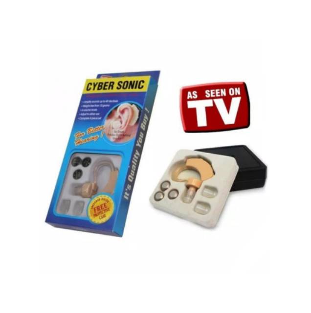 CYBER SONIC HEARING AID / ALAT BANTU DENGAR ORIGINAL