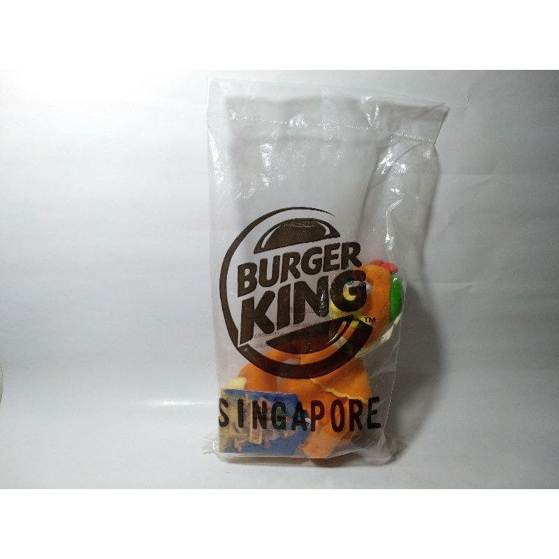Boneka Chicken Run Doll Burger King Meal Toy Figure Ayam Singapore Kalkun Turkey Gift Lucu Kado Rare
