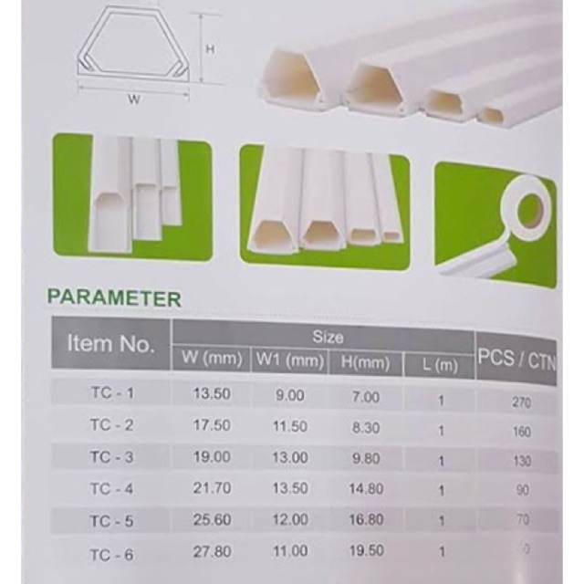 Ukuran Kabel Duct Lantai - Cable