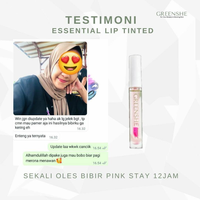 LIP SERUM BY GREENSHE / SERUM BIBIR