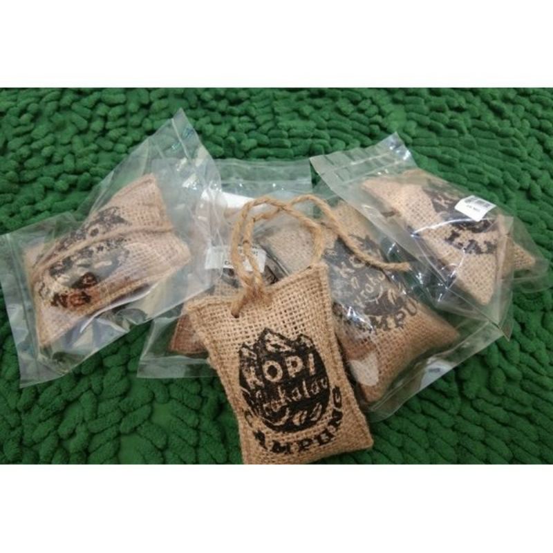 Pengharum Gantungan Mobil Aroma Kopi / Pewangi Kamar Biji Kopi Bali