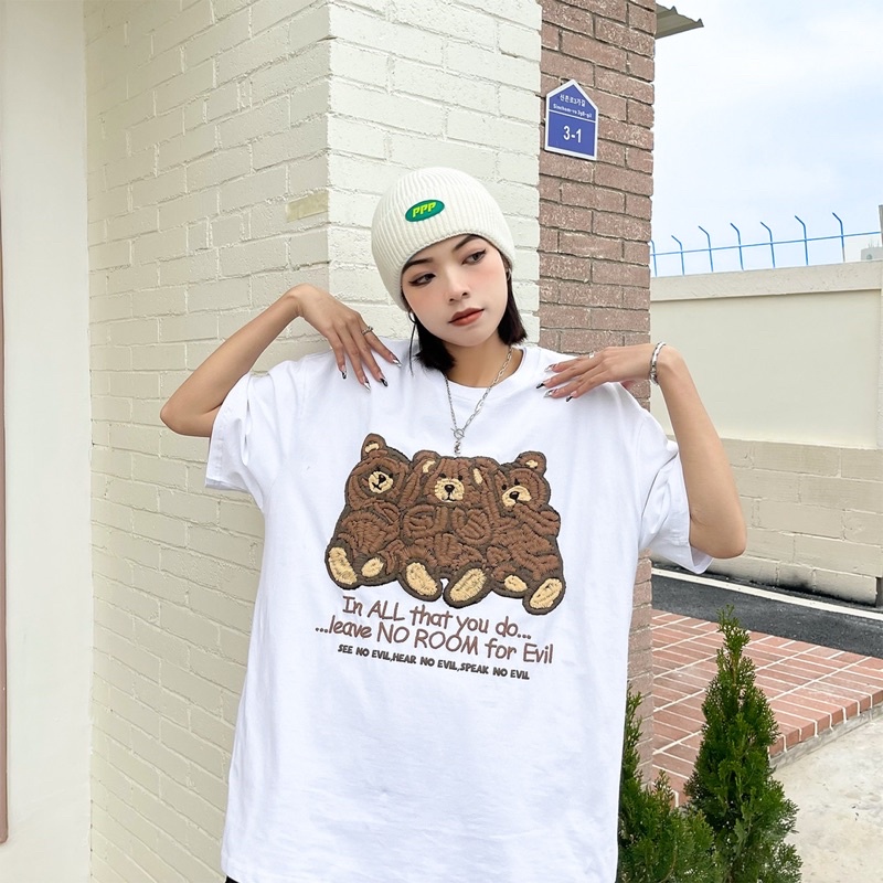 KAOS TEE OVERSIZE COTTON  UNISEX WANITA IMPORT TSHIRT MX987