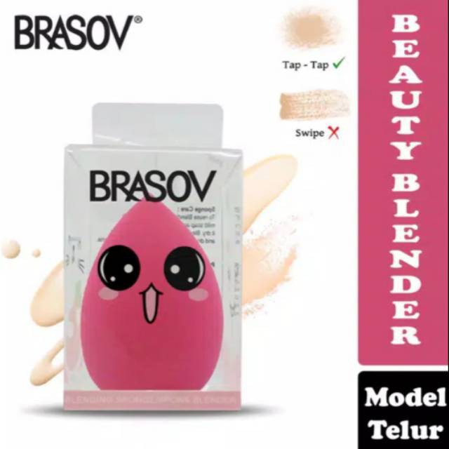 BRASOV - Beauty Blender | Tear Drop | spons blending sponge warna random