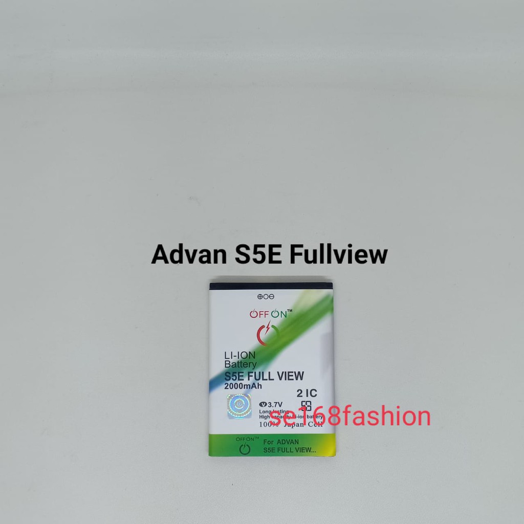 Baterai Advan S5E FullView DoublePower Batre Batere Battery