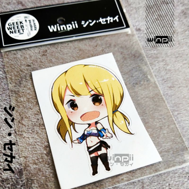 

Stiker / Sticker Lucy Heartfilia Anime Fairy Tail
