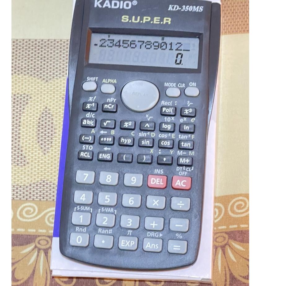 

Big Sale Kalkulator Sekolah Scientific KADIO - Sin Cos Tan