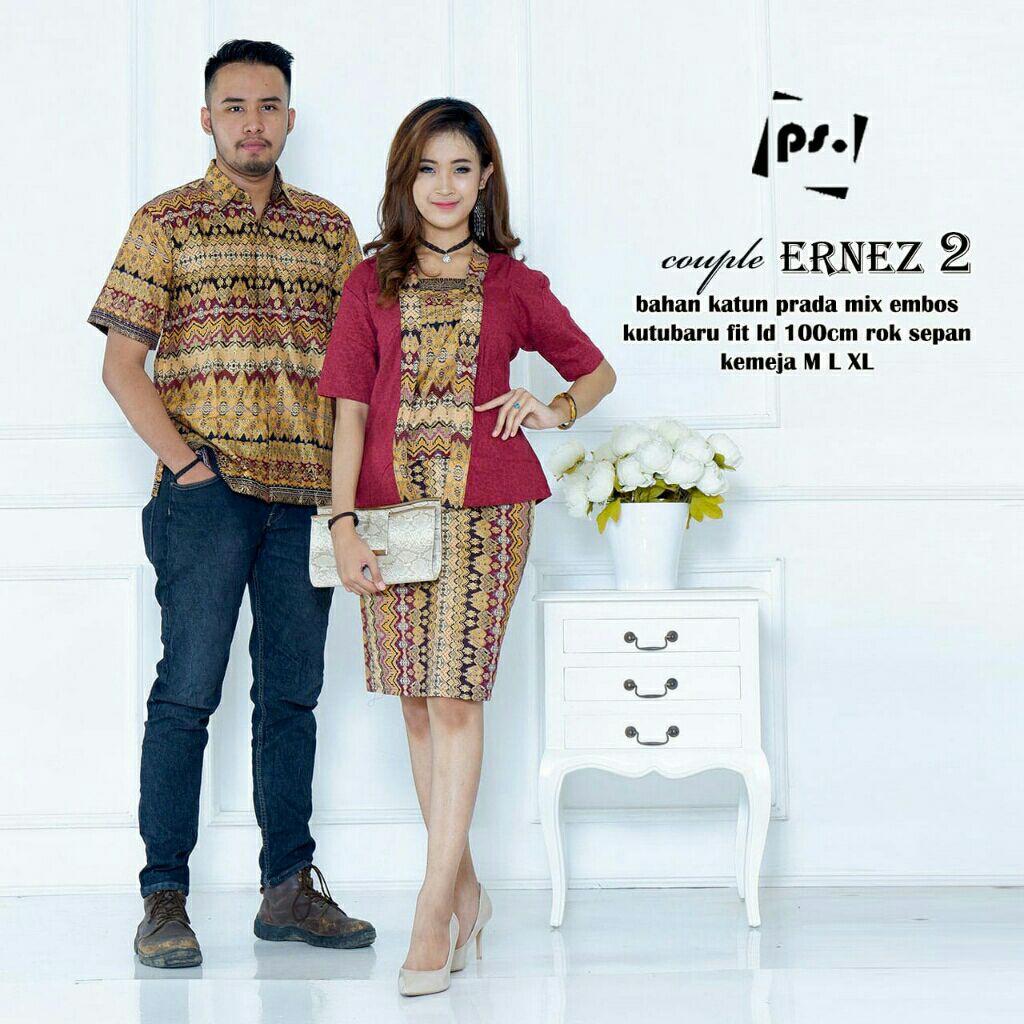 GROSIR BATIK COUPLE ERNEZ 2