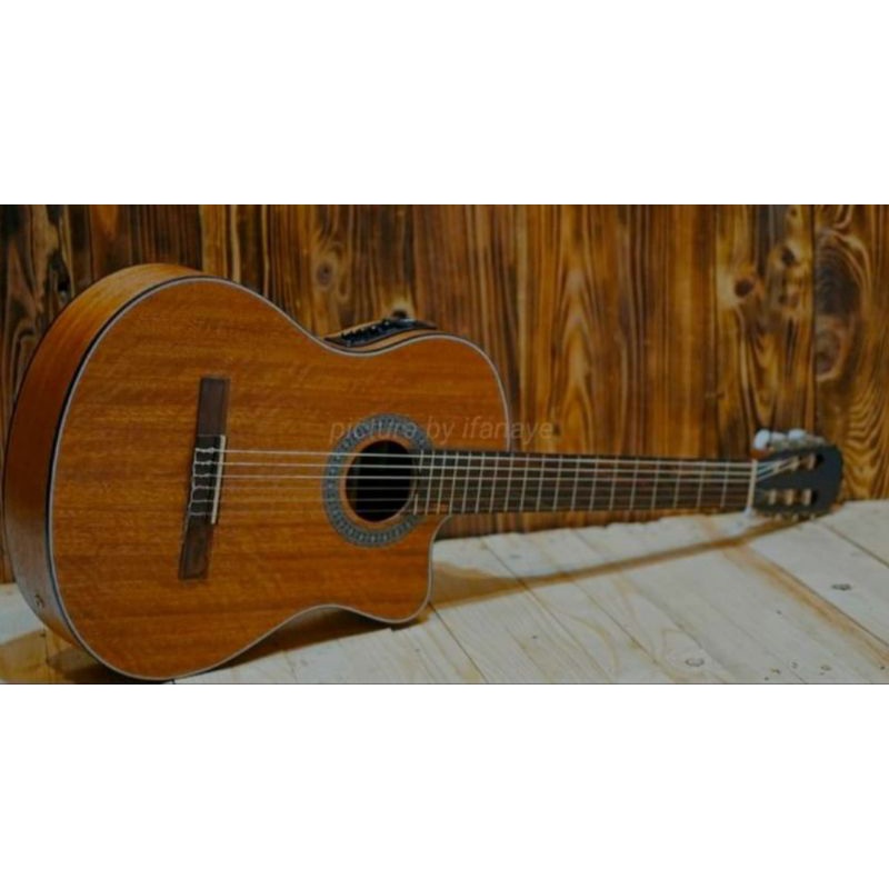Gitar Akustik Elektrik, Gitar Classic Elektrik Merk Cowboy Original Tipe CGC-100 NS