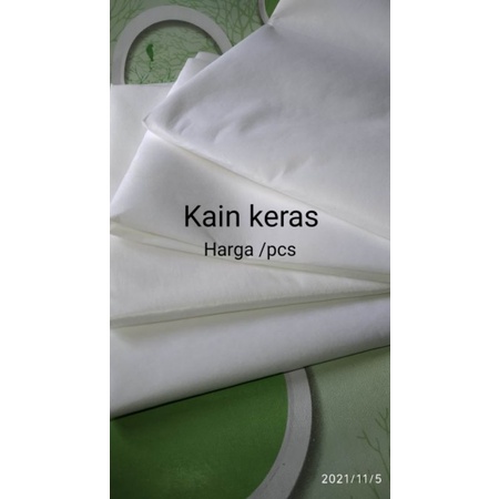 Kain kapas/kain keras/ vislin/viselin/ Staplek  permeter