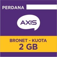 KARTU PERDANA KUOTA AXIS BRONET 2 GB 30 HARI