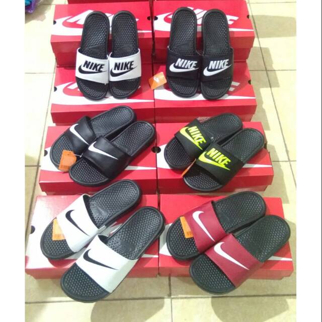 nike benassi shopee