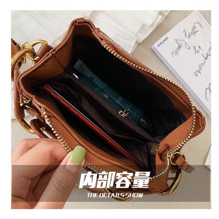 TASHAPPY EL 5024  tas selempang wanita model korea tali rantai kualitas tas import LT1800 CR7235