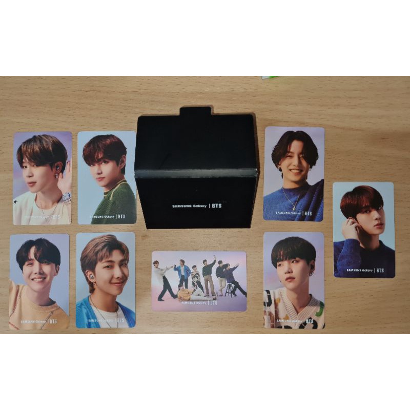 Photocard BTS x Samsung (Suga &amp; J-Hope)