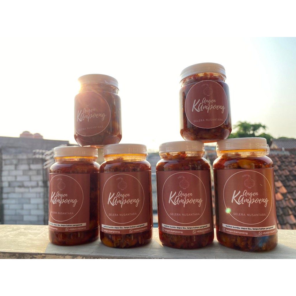 

Sambal Cumi dan Sambel Cumi Pete Pedas 200gr dan 300gr | Kangen Kampoeng