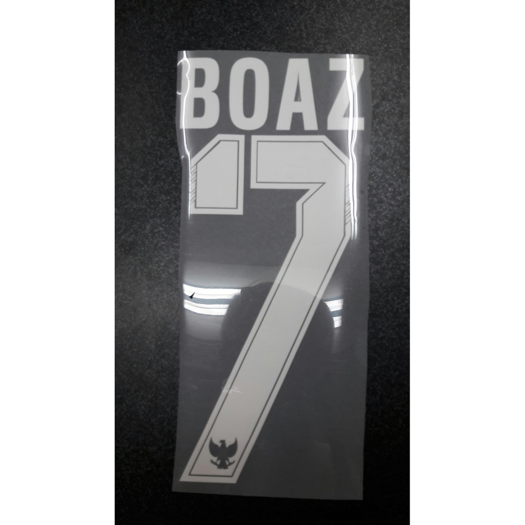 Harga Murah   Nameset / Custome Name Timnas Indonesia home & away official AFF 2016  Happy Shoping