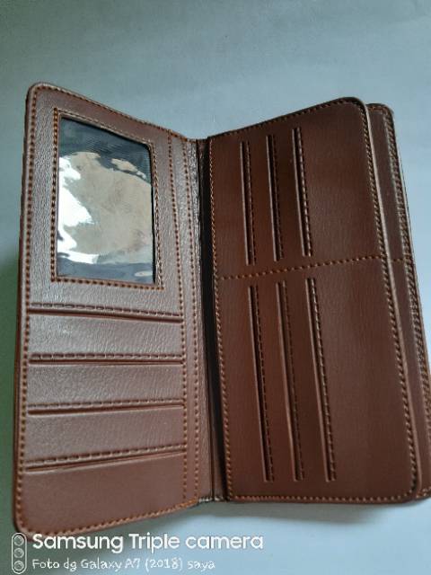 Dompet pria/wanita ukuran panjang/dompet kulit sintetis/dompet murah